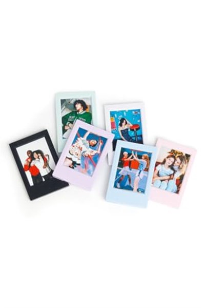 Instax Mini Film Uyumlu Mavi Klasik Fotoğraf Çerçevesi