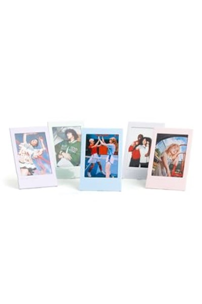 Instax Mini Film Uyumlu Pembe Katlanılabilir Fotoğraf Çerçevesi