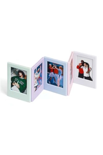 Instax Mini Film Uyumlu Pembe Mıknatıslı Fotoğraf Çerçevesi