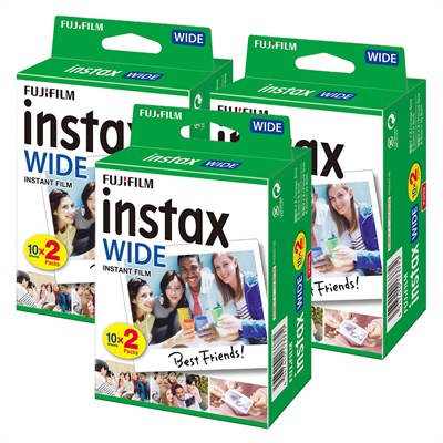 Instax Wide 20li Film 3lü Set 60 Poz