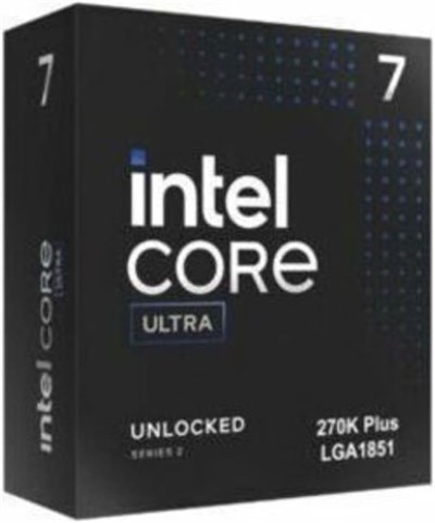 Intel® Core™ Ultra 7 İşlemci 270K Plus 24 çekirdek (8 P çekirdeği + 16 E-çekirdek) 5,5 GHze kadar
