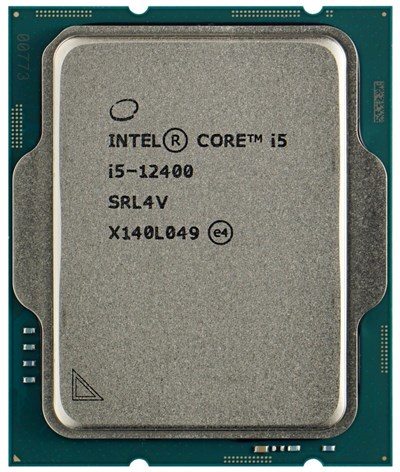 Intel CPU/Core i5-12400 4.40GHZ LGA1700 Tepsi