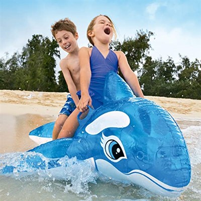 Intex 58523 Mavi Balina 152 cm, su sporları, plaj malzemesi, şişme ürün, yüzme aksesuarı, kamp, dalış, güvenlik