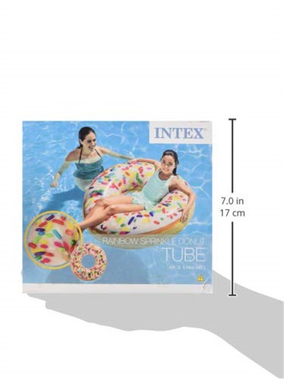 INTEX Serpme Donut Şişme Simit 114 Cm 56263