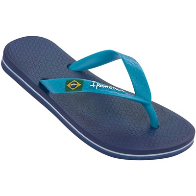 Ipanema Unisex Kids ™ Klasik Brasil II İlk Yürüyüş Ayakkabı Mavi Boyutu: 8 UK