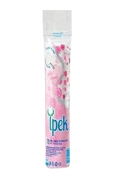 İpek 70Li Makyaj Temizleme Pedi - Seçenekler: Pack of 3, 70 Adet