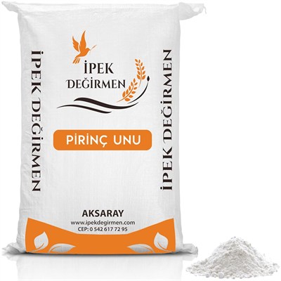 İpek Değirmen 2 KG Glutensiz Pirinç Unu Doğal Katkısız