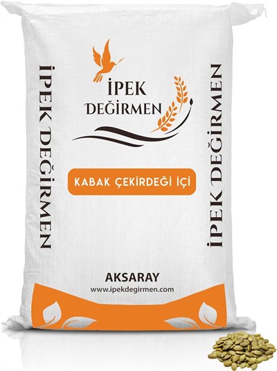 İpek Değirmen Çiğ Kabak Çekirdeği İçi 1 Kg - Geleneksel Saf Ham Tane