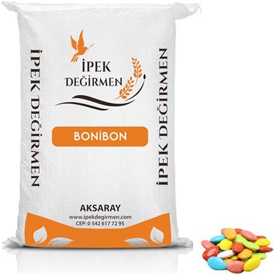 İpek Değirmen Draje Şeker Bonibon 1 Kg - Profesyonel Pastacılık Tipi