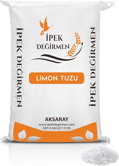 İpek Değirmen Limon Tuzu 100 Gr - Gıda Ve Temizlik İçin Saf