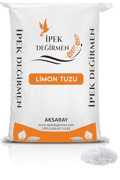 İpek Değirmen Limon Tuzu 100 Gr - Gıda Ve Temizlik İçin Saf