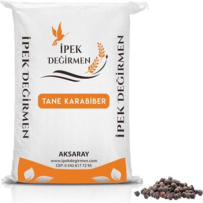 İpek Değirmen Tane Karabiber, 500 Gr, Keskin Aroma