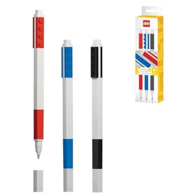 IQ LEGO 51513 – Jel Kalem 3lü Set Siyah – Kırmızı – Mavi