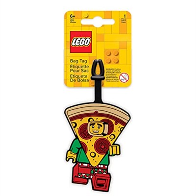 IQ LEGO Gear 52935 Pizza Guy Bag Tag