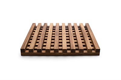 Ironwood Gourmet Venedik Sacayağı, 25,4 x 25,4 x 2,5 cm, Kahverengi - Seçenekler: Nihale, Kobe Trivet, Sedona Nihale