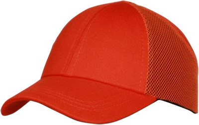 İş Güvenliği Koruyucu Darbe Emici Top Kep Şapka Baret Turuncu