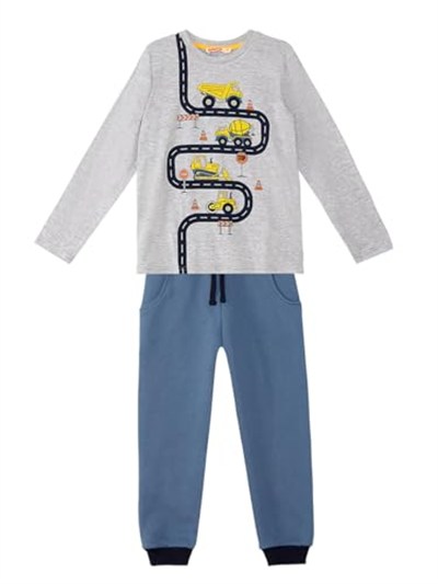 İş Makineleri Erkek Çocuk T-shirt Pantolon Takım