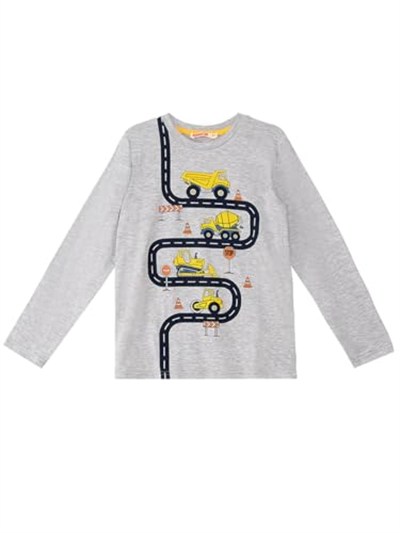 İş Makineleri Erkek Çocuk T-shirt Pantolon Takım