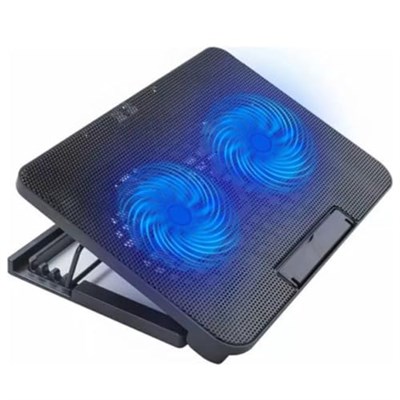 Işıklı Laptop Soğutucu (ÇİFT FAN) - Seçenekler: ÇİFT FAN, TEK FAN