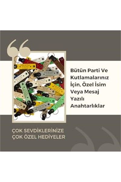 İsimler Yazılı Hatıra Anahtarlık 44lü Set, Tek Ebat, MH-KAN9119X44, Nar Çiçeği & Pembe, üniseks-yetişkin