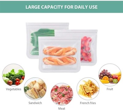 ISTAD plastik torba, kırmızı, 60lı paket, sıkıştırma: 30 torba (0,4 l) ve 30 torba (1 l), yeniden mühürlenebildiği için tekrar tekrar kullanılabilir., Kırmızı, 30 Beutel 1L und 30 Beutel 0,4 L
