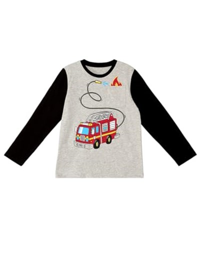 İtfaiye Erkek Çocuk T-shirt Pantolon Takım