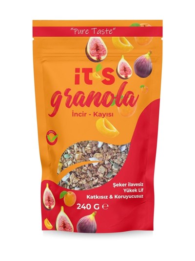 its Granola - İncirli ve Kayısılı - 240 G