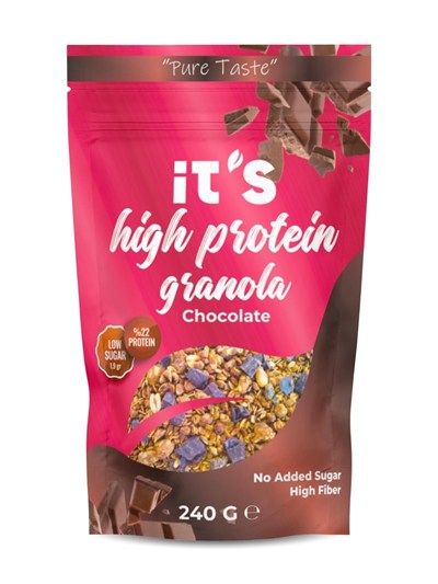its Yüksek Protein Granola - Şekersiz Çikolatalı - 240 G