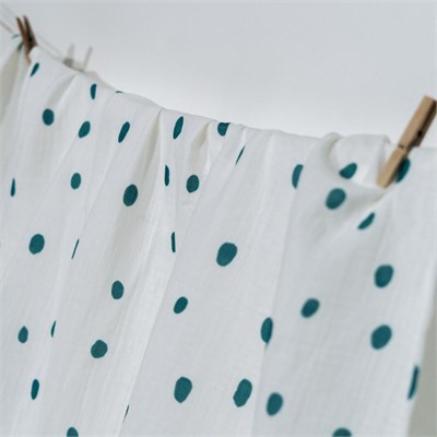 Itsy Bitsy Kids Bird Of Life Mint Dots , Müslin Bebek Örtüsü , 70x70 Cm