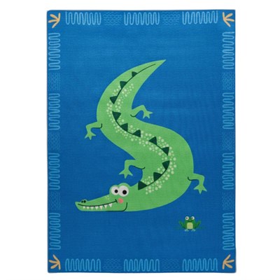 Itsy Bitsy Kids Croc-a-dream Çok Renkli Yıkanabilir Çocuk Halısı 120x160cm