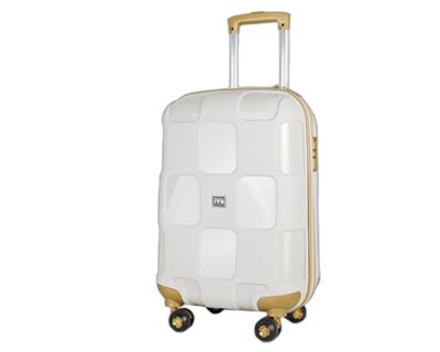 Ivs Bej Kahve Kare Büyük Boy Büyük Boy Seyahat Çantası PP4040-180-L Krem
