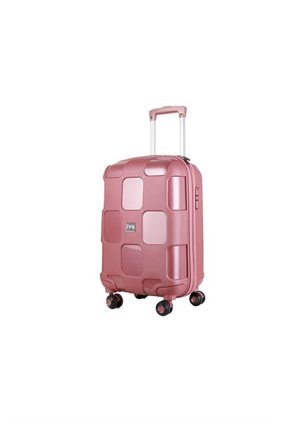 Ivs Gül Kurusu Valiz Büyük Boy Büyük Boy Seyahat Çantası PP4040-625-L Pembe