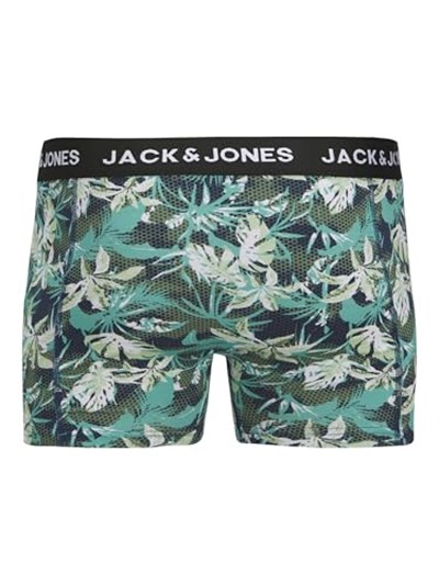 Jack & Jones Additionals Jactasmania Desenli Streç Pamuklu 3 Pack Boxer Erkek BOXER 12277719