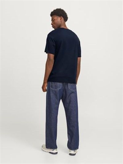 Jack & Jones Beyaz O-Yaka Grafik Baskılı T-Shirt, 12268415