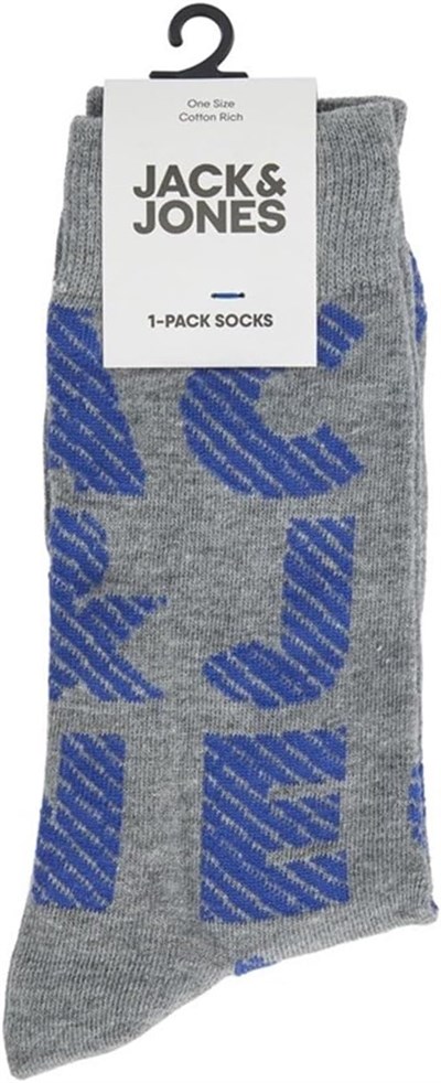 JACK & JONES Cıllusıon Color Erkek Çorap 12240462 Mavi ONE SIZE ONE SIZE