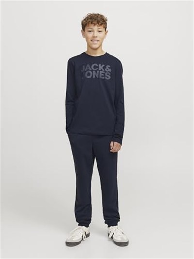 JACK & JONES Erkek çocuk pantolonu, standart kesim pantolon, Regular Fit Junior