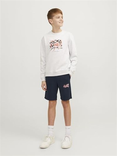 Jack & Jones Erkek Çocuk Şort Jpstlogo Sweat Shorts 2 Col Sn Gms Jnr