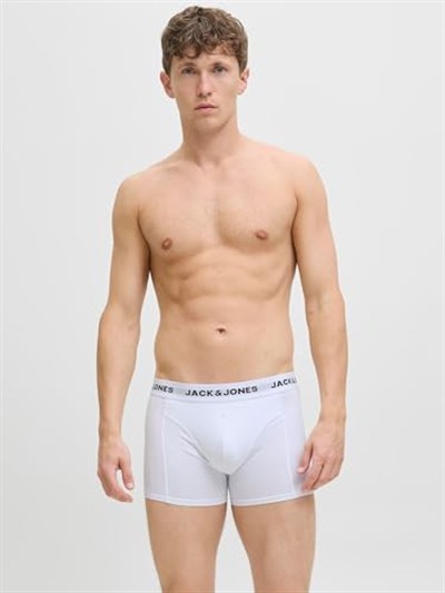 JACK & JONES Erkek Jacjj Solid Trunks 7li Paket (7li Paket)