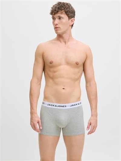 JACK & JONES Erkek Jacjj Solid Trunks 7li Paket (7li Paket)