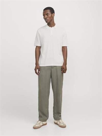 JACK & JONES Erkek Jjegeorge Knit Polo Ss Sn