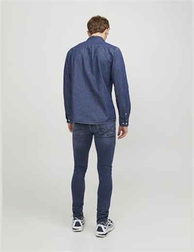 Jack & Jones Erkek JJIGLENN JJORIGINAL AM 812 NOOS Kot Pantolon