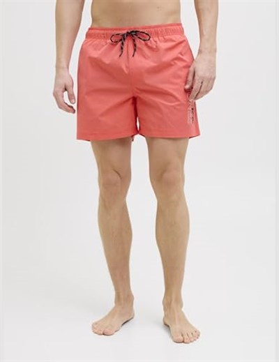Jack & Jones Erkek Logo Baskili Deniz Sortu - Maui, 12272799