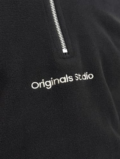 JACK & JONES Erkek polar sweatshirt baskılı polar sweatshirt