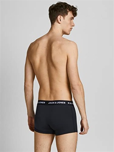 JACK & JONES JACBASE MICROFIBER TRUNKS 3-PACK NOOS Boxer Şort Erkek