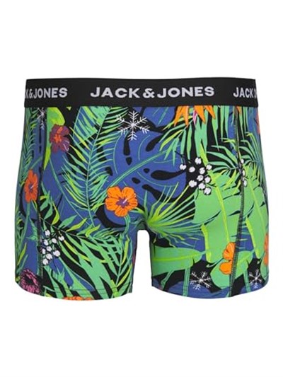 JACK & JONES JACFLOWER MIX TRUNKS 3 PACK Boxer Erkek
