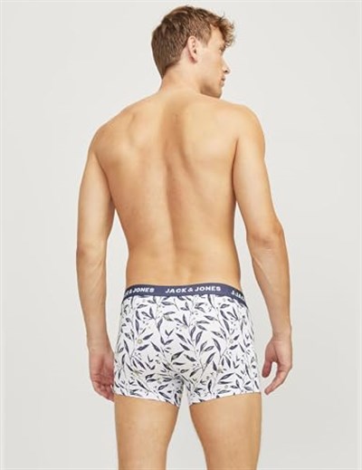 JACK & JONES Jacharvey Trunks 5 Pack Boxer Şort Erkekler