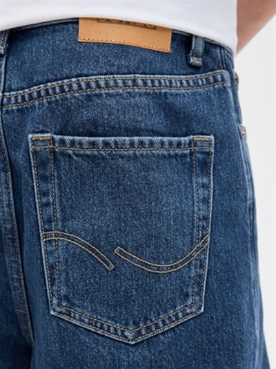 Jack & Jones Jack&Jones Jjıtony Jjoriginal Erkek Çocuk Denim Şort 12269813, Mavi, 10 Yaş