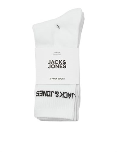 JACK & JONES JACMELVIN TENNIS SOCK 3 PACK NOOS Çorap Erkek