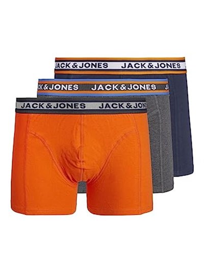 JACK & JONES Jacmyle Trunks 3lü paket NoosBoxer şortErkek