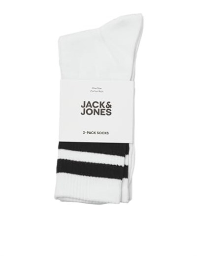 JACK & JONES Jactravis Tenis Çorabı 3lü Paket Noos Çorap Erkekler